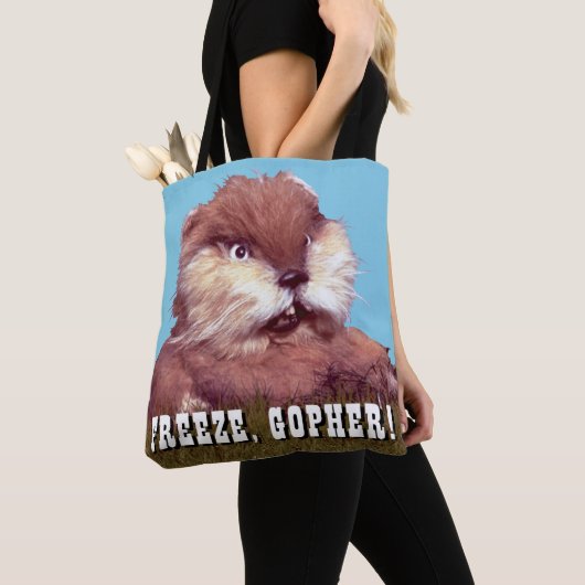 Tote Bag Caddyshack | Freeze, Gopher ! (De près)