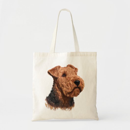 Tote Bag Cadeau Airdale Terrier Lover (Devant)