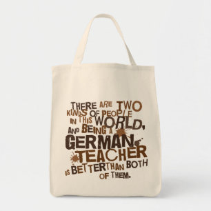 Tote Bag Cadeau allemand de professeur