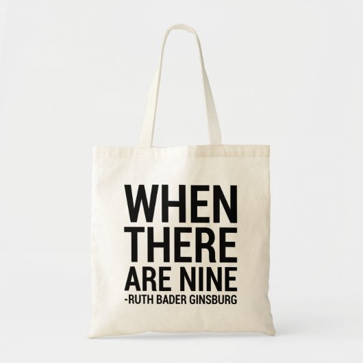 Tote Bag Cadeau Avocat, Quand Il Y A Neuf Noirs (Devant)