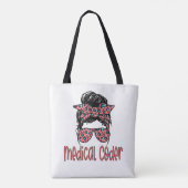 Tote Bag Cadeau Coder Médicale (Dos)