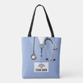Tote Bag Cadeau créatif pour infirmière (Dos)