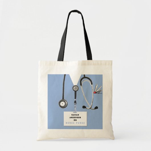 Tote Bag Cadeau créatif pour infirmière (Devant)