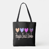 Tote Bag Cadeau d'aide sociale d'accueil (Dos)