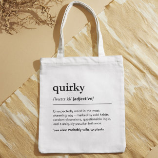 Tote Bag Cadeau d'ami drôle et original de définition excen