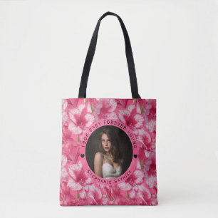 Tote Bag Cadeau d'anniversaire Fleur d'Amaryllis Pour Maman