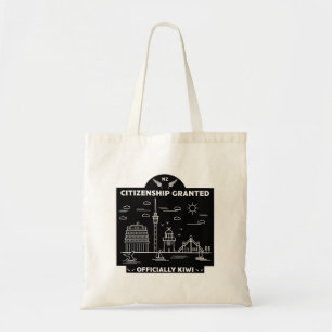 Tote Bag Cadeau de célébration de la citoyenneté néo-zéland