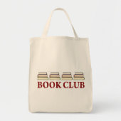 Tote Bag Cadeau de club de lecture pour des lecteurs (Devant)