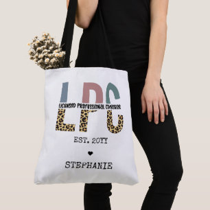 Tote Bag Cadeau de conseiller professionnel autorisé LPC p
