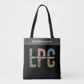 Tote Bag Cadeau de conseiller professionnel autorisé LPC pe (Devant)