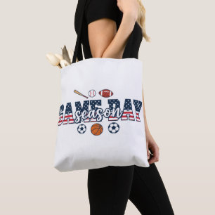 Tote Bag Cadeau de fan de sports multiples de saison de jou
