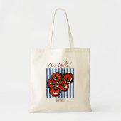 Tote Bag Cadeau de fête de fiançailles italienne tomate Cia (Devant)