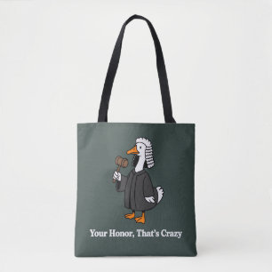 Tote Bag Cadeau de fin d'études en droit drôle de l'avocat