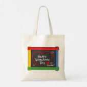 Tote Bag Cadeau de la Saint-Valentin pour enseignant (Dos)