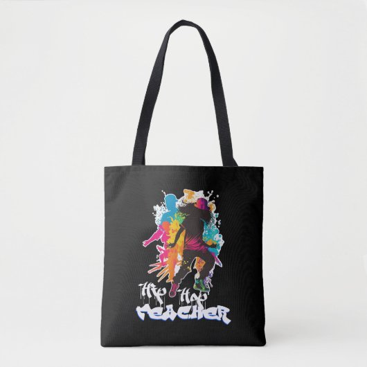 Tote Bag Cadeau de l'enseignant de danse Hip hop (Devant)