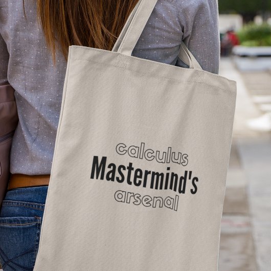 Tote Bag Cadeau de l'enseignant de mathématiques Arsenal de
