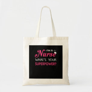 Tote Bag Cadeau de l'infirmière  Je suis une infirmière Q
