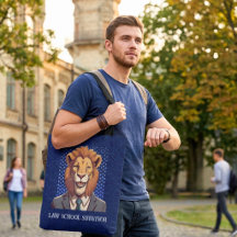 Cadeau de lion drôle pour étudiant en droit Avocat