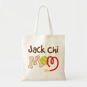 Tote Bag Cadeau de maman de race de chien de Chi de Jack