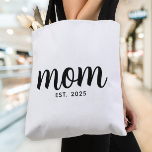 Tote Bag Cadeau de Maman Établie Nouvelle Maman