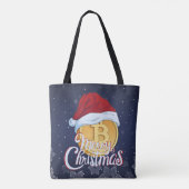 Tote Bag Cadeau de Noël Bitcoin pour Day Traders (Dos)