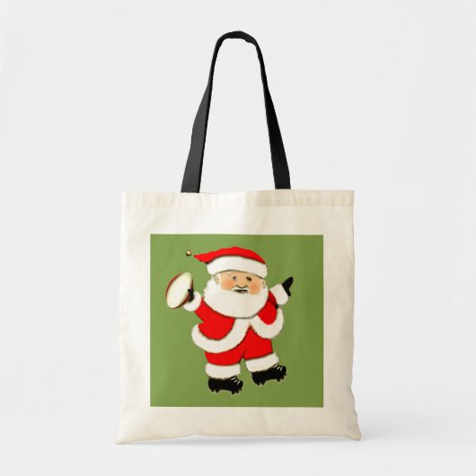 Tote Bag Cadeau de Noël de rugby (Devant)