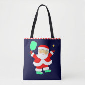 Tote Bag Cadeau de Noël Pickleball (Devant)