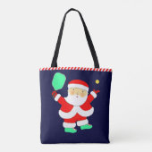 Tote Bag Cadeau de Noël Pickleball (Dos)