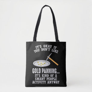 Tote Bag Cadeau de planification d'or - Mineur minier