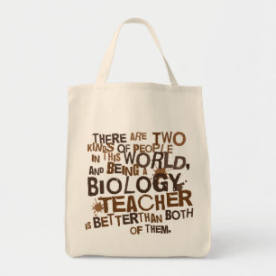 Tote Bag Cadeau de professeur de biologie