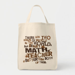 Tote Bag Cadeau de professeur de maths