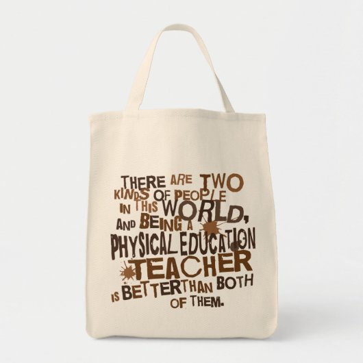 Tote Bag Cadeau de professeur d'éducation physique (Devant)