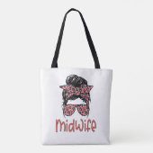 Tote Bag Cadeau de sage-femme (Dos)
