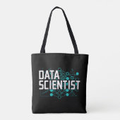 Tote Bag Cadeau de scientifique de données et d'analyste de (Dos)