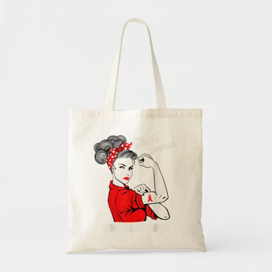 Tote Bag Cadeau de sensibilisation aux accidents vasculaire (Devant)