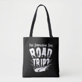 Tote Bag Cadeau de vacances pour voyage sur route (Devant)