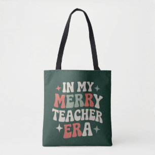 Tote Bag Cadeau de vie d'enseignant préscolaire à l'ère de