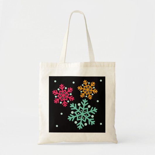 Tote Bag Cadeau décoratif de Noël personnalisé (Devant)