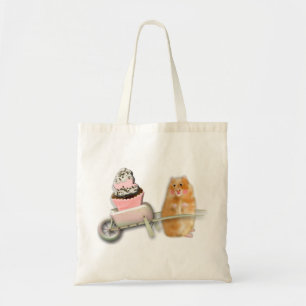 Tote Bag Cadeau d'illustration de hamster mignon avec muffi