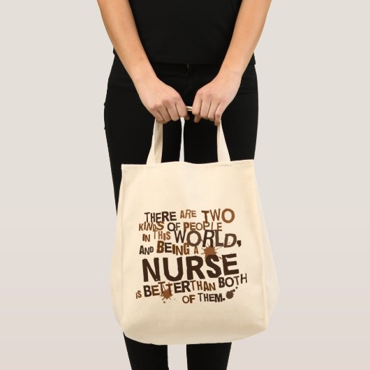 Tote Bag Cadeau d'infirmière (Devant (produit))
