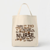 Tote Bag Cadeau d'infirmière (Devant)