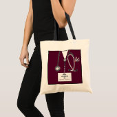 Tote Bag Cadeau d'infirmière personnalisé (Devant (produit))