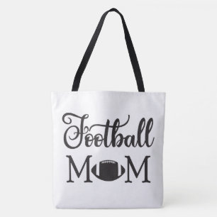 Tote Bag Cadeau drôle pour maman de footballeur universitai