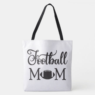 Tote Bag Cadeau drôle pour maman de footballeur universitai
