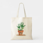 Tote Bag Cadeau Éditable Enseignant Avec Empreinte D'Art (Dos)