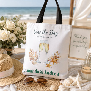 Tote Bag Cadeau élégant pour invité de mariage souvenir de