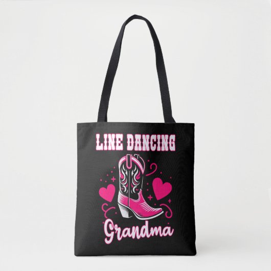 Tote Bag Cadeau Grandma de danse (Devant)