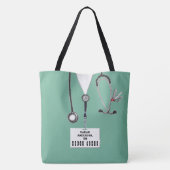 Tote Bag Cadeau infirmière (Dos)