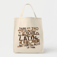 Cadeau latin de professeur