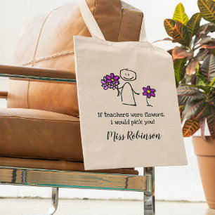 Tote Bag Cadeau Mignonne de la maternelle de l'enseignant